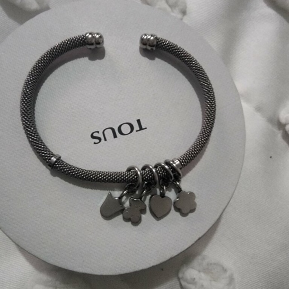 Tous stainless steel bracelet